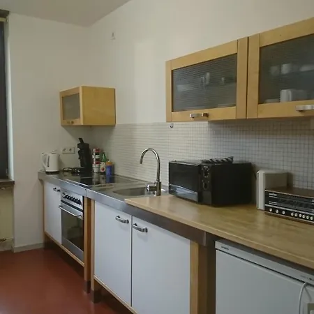 公寓 Architekten In Theaternaehe 迈宁根